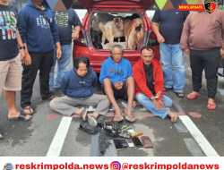 Polres Blitar Kota Ringkus Komplotan Pencuri Hewan Ternak