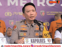 Polisi Berhasil Ungkap Jaringan Narkoba di Tangerang Selatan