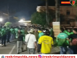 Motor Mogok: Ratusan Ojol Demo Terkait Masalah Kualitas BBM Pertalite di Kendari 