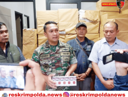 TNI Berhasil Ungkap Peredaran Rokok Ilegal di Cianjur Jawa Barat, 24.400 Rokok Ilegal Diamankan