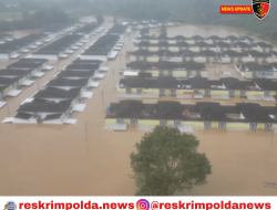 Banjir Melanda Perumahan The Arthera Hill, Ratusan Kepala Keluarga Mengungsi