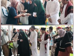 Ketua Umum DPP GRIB JAYA H. Hercules Rosario De Marshall dan Hj. Nia Dania Bagikan Santunan kepada 2000 Yatim dan Dhuafa
