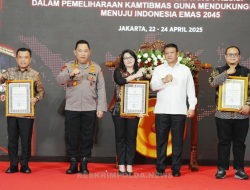 Kapolri Tekankan Sinergi Antiteror dan Pemberdayaan Ekonomi di Rakernis Densus 88 AT 2025