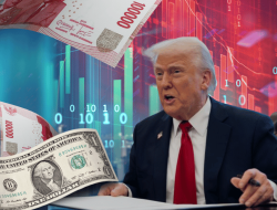 Rupiah Terancam Melemah, Kebijakan Tarif Trump Guncang Pasar Keuangan Global