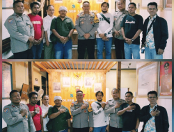 Jalin Silatirahmi Kapolsek Losarang, Ngopi Bareng Wartawan Losarang