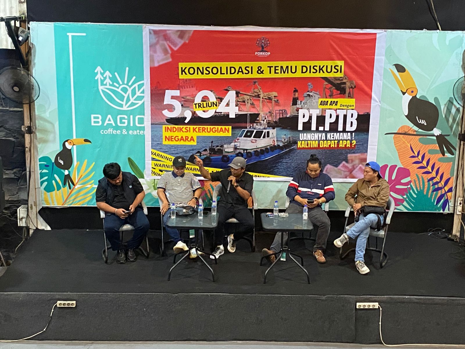 Aktivis dan Warga Kalimantan Timur Gelar Diskusi Terbuka Soroti Dugaan Korupsi PT PTB di Terminal STS Muara Berau dan Muara Jawa