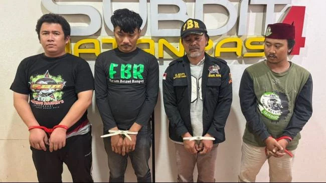 OPERASI CEPAT JATANRAS! POLDA METRO JAYA BEKUK OKNUM ORMAS DI DEPOK TERKAIT AKSI PEMERASAN‼