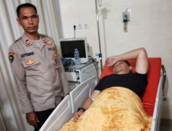 WAKAPOLRES KUANSING JADI KORBAN TINDAKAN NEKAT PEMBALAP LIAR SAAT OPERASI KRYD, DIKELUARKAN DARI LOKASI DENGAN LUKA SERIUS‼