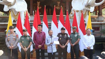 PEMPROV BALI TEGAS: GUBERNUR KOSTER NYATAKAN HAK PENOLAKAN SKT ORMAS YANG DINILAI MERESAHKAN DAN TAK SEJALAN DENGAN PANCASILA