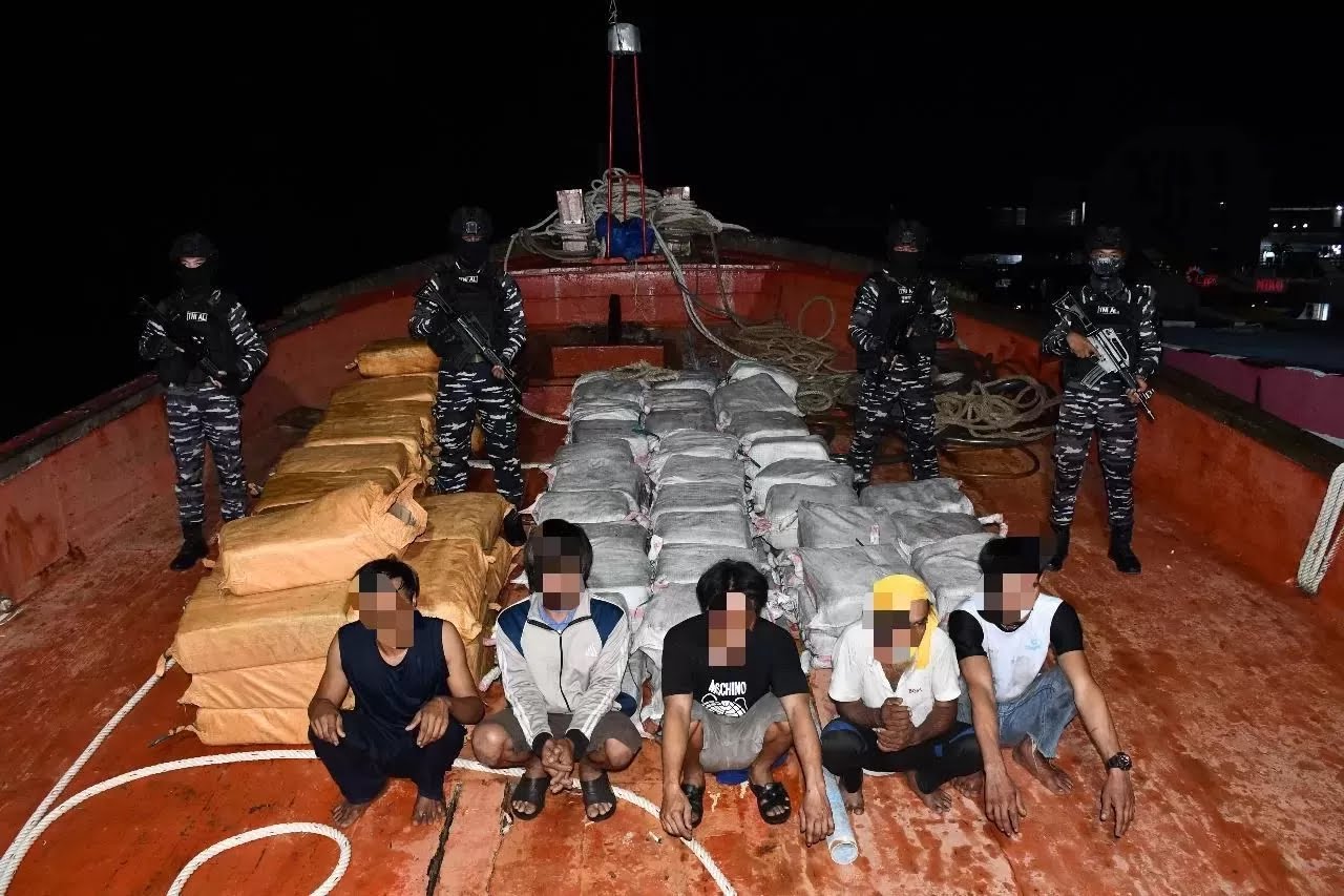 Operasi Laut Dalam Dua Tahap: Lebih dari 4 Ton Narkoba Disita di Kepri, Dalang Utama Masih Buron