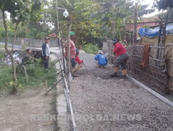 Dana Desa Tahap 1 Wujudkan Jalan Beton di Dusun Bugel, Desa Sukasari Kab. Subang