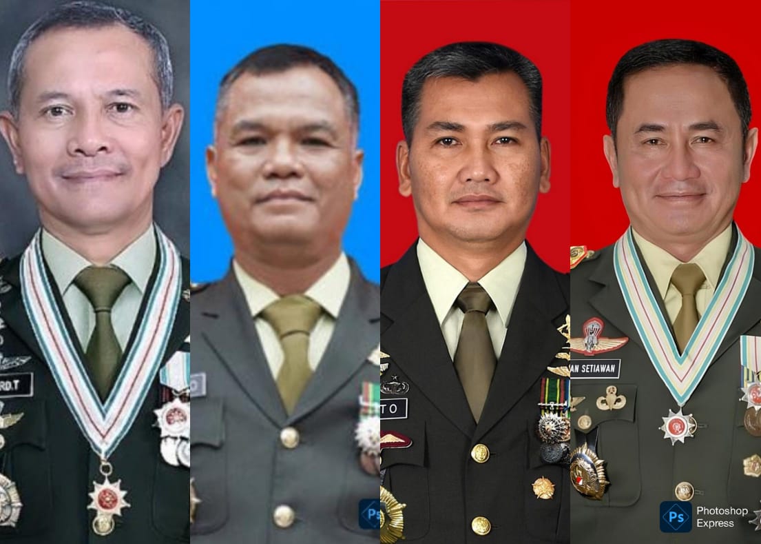 Empat Calon Jenderal Kuat Pengganti Jenderal TNI Maruli Simanjuntak sebagai KSAD