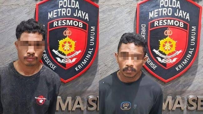 Polda Metro Jaya Tangkap Dua Pelaku Premanisme Bermodus Debt Collector di Jakarta Timur