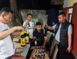 Polres Subang Gulung Jaringan Pengedar Miras Ilegal, Lima Pelaku Diamankan