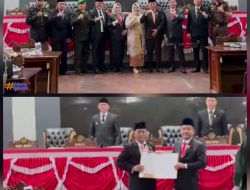 Rapat Paripurna DPRD Kukuhkan Carwan Sebagai Pengganti Antar Waktu,Bupati Indramayu:”Perkuat Sinergi Eksekutif dan Legislatif