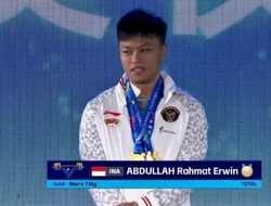 Rahmat Erwin Abdullah Pecahkan Rekor Dunia dan Sabet Tiga Emas di Kejuaraan Asia 2025