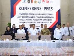 BARESKRIM POLRI BONGKAR JARINGAN JUDI ONLINE BERSKALA RAKSASA, AMANKAN ASET SENILAI RP 530 MILIAR DAN KENDARAAN MEWAH