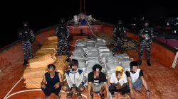 TNI AL Gagalkan Penyelundupan 1,9 Ton Narkotika di Perairan Karimun: 4 WNA Positif Konsumsi Zat Terlarang
