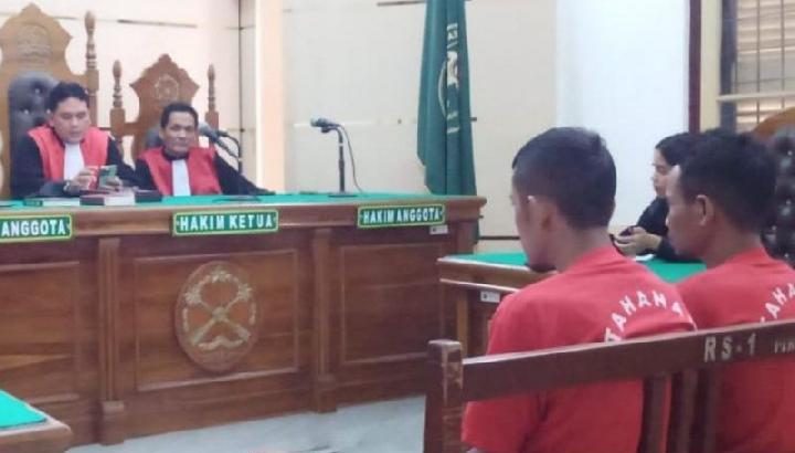 VONIS MAUT: DUA KURIR NARKOBA JARINGAN ANTARKABUPATEN DIHUKUM MATI OLEH PENGADILAN NEGERI MEDAN