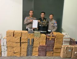 774 Slop Rokok Tanpa Cukai Diamankan Usai Aksi Kejar-kejaran di Suramadu, Tiga Warga Bangkalan Diciduk