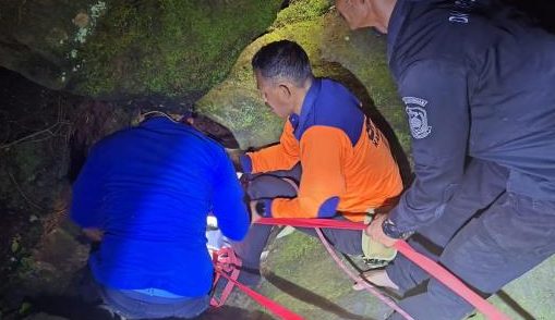 Warga Karawang Terjebak Selama 7 Jam di Gua Naga Mas Kuningan, Evakuasi Berlangsung Dramatis
