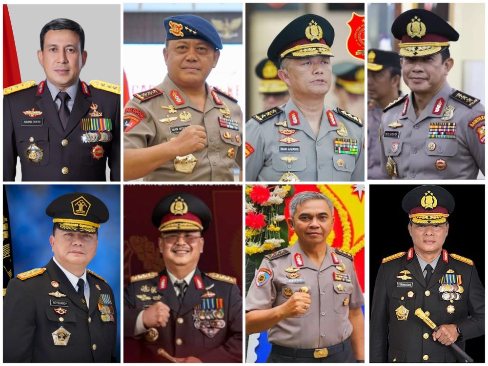 2025, Gelombang Purna Tugas 14 Komisaris Jenderal Polisi: Dinamika Mutasi Strategis di Tubuh Pimpinan Polri