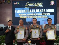 Sespimma Angkatan ke-73 Torehkan Rekor MURI Lewat Seminar Virtual Nasional, Dorong Kepemimpinan Humanis dan Transformasi Digital