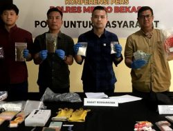 POLRES METRO BEKASI – Estafet Kepemimpinan Kasat Narkoba, Kompol Jerico Langsung Bongkar Jaringan Peredaran Narkotika Antarwilayah