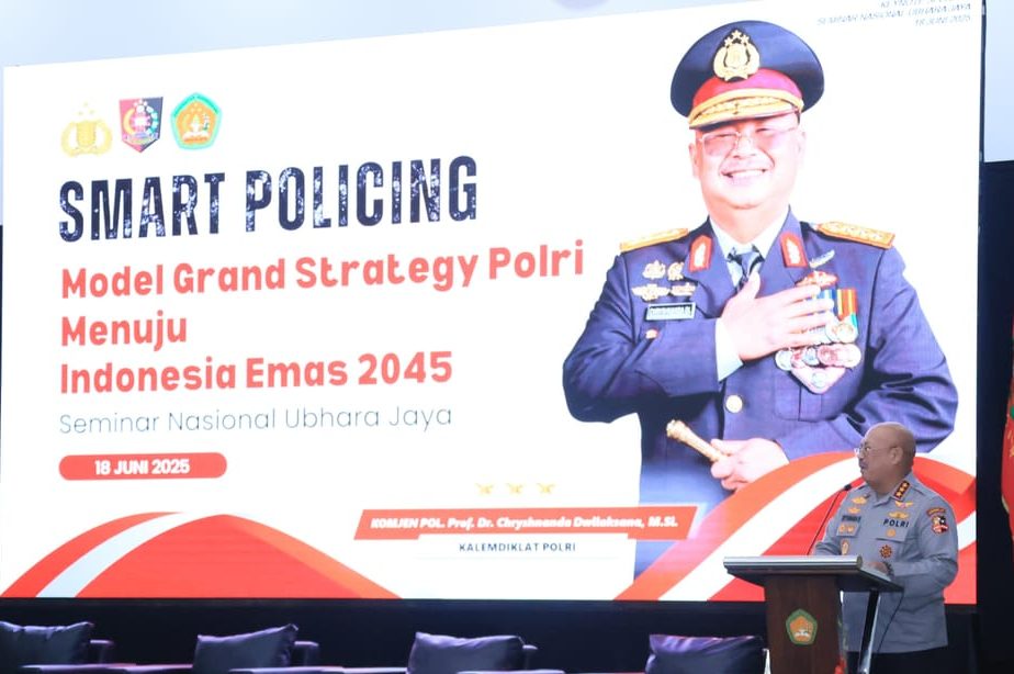 Kalemdiklat Polri Tekankan Transformasi Digital Kepolisian Menuju Indonesia Emas 2045