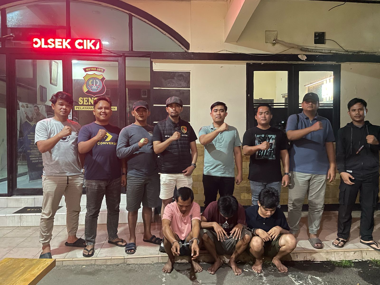 Polsek Cikarang Timur Bongkar Sindikat Curat Ranmor, Lima Orang Diamankan