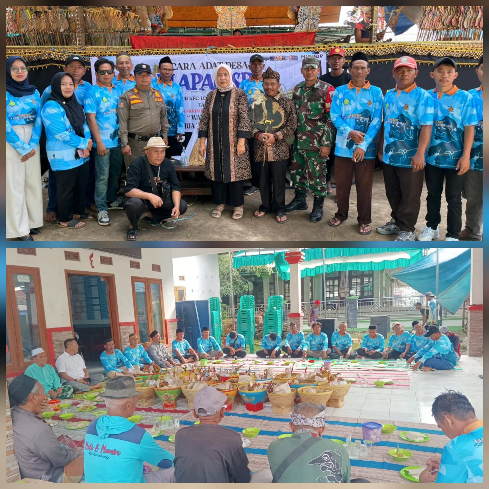 Pemerintah Desa Muntur Gelar Acara Adat Mapag Sri.