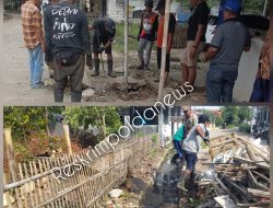 Pemdes Muntur Alokasikan Dana Desa Buat Normalisasi Saluran Irigasi Blok Tanggul