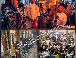 Kuwu Santing Berbagi Ke anak Yatim di Malam 1 suro Dan pawai obor