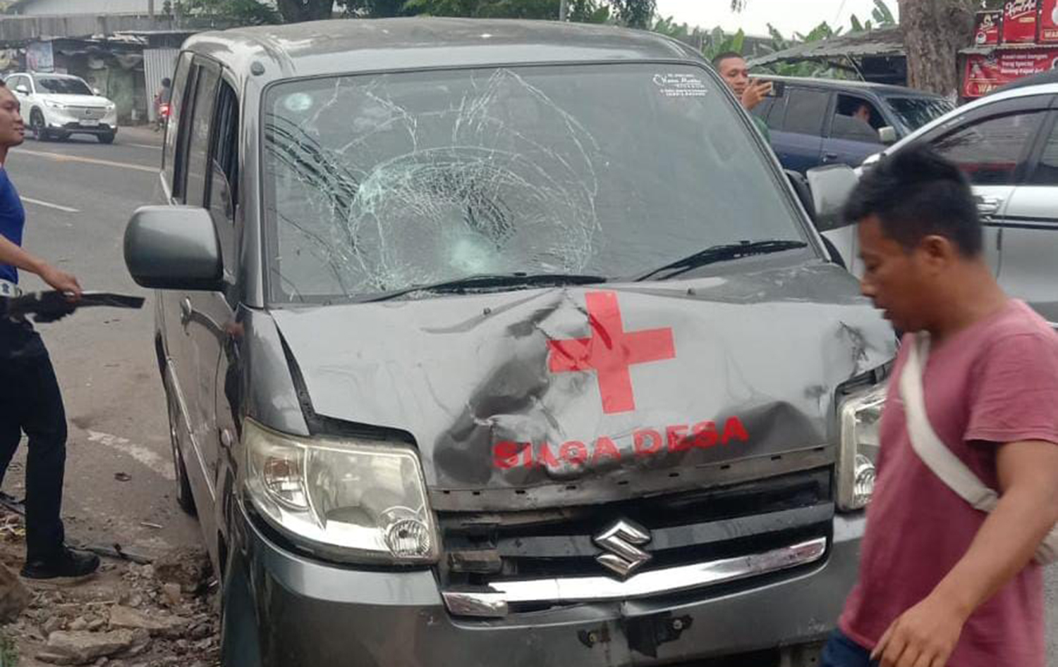 Kecelakaan Tragis Libatkan Mobil Siaga Desa Kamarang, Satu Pengemudi Ojol Meninggal Dunia di Tempat