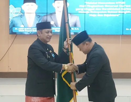 Pemerintah Kabupaten Bekasi Resmi Lepas 70 Kafilah MTQH XXXIX Provinsi Jawa Barat, Wakil Bupati: Mereka Adalah Duta Qur'ani Kabupaten