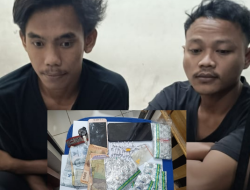 UNIT RESKRIM POLSEK KEDUNGWARINGIN AMANKAN TIGA PRIA MUDA TERKAIT PENGEDARAN OBAT TERLARANG DI KAWASAN PERMUKIMAN WARGA