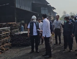 KEMENTERIAN LINGKUNGAN HIDUP LAKUKAN INSPEKSI MENDADAK PABRIK BAJA TERKAIT DUGAAN PENCEMARAN UDARA