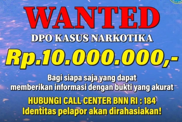 ALERT NASIONAL — BNN RI RILIS NAMA-NAMA DPO KASUS NARKOTIKA