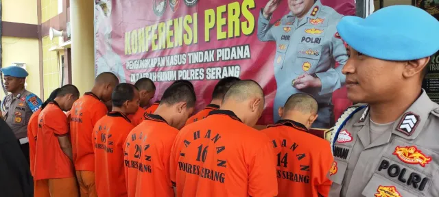 SATRESKRIM POLRES SERANG UNGKAP 14 KASUS KEJAHATAN SEKSUAL TERHADAP ANAK DI BAWAH UMUR, TOTAL 20 KORBAN DALAM 10 HARI
