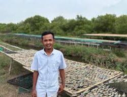 DARI KARYAWAN KE PENGUSAHA IKAN ASIN: ALWIN SAPUTRA RAIH OMZET HINGGA PULUHAN JUTA PER BULAN DI DESA LINDUK, SERANG