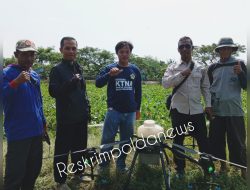 Drone Semprot Dikerahkan untuk Atasi Eceng Gondok di Kali Betokan