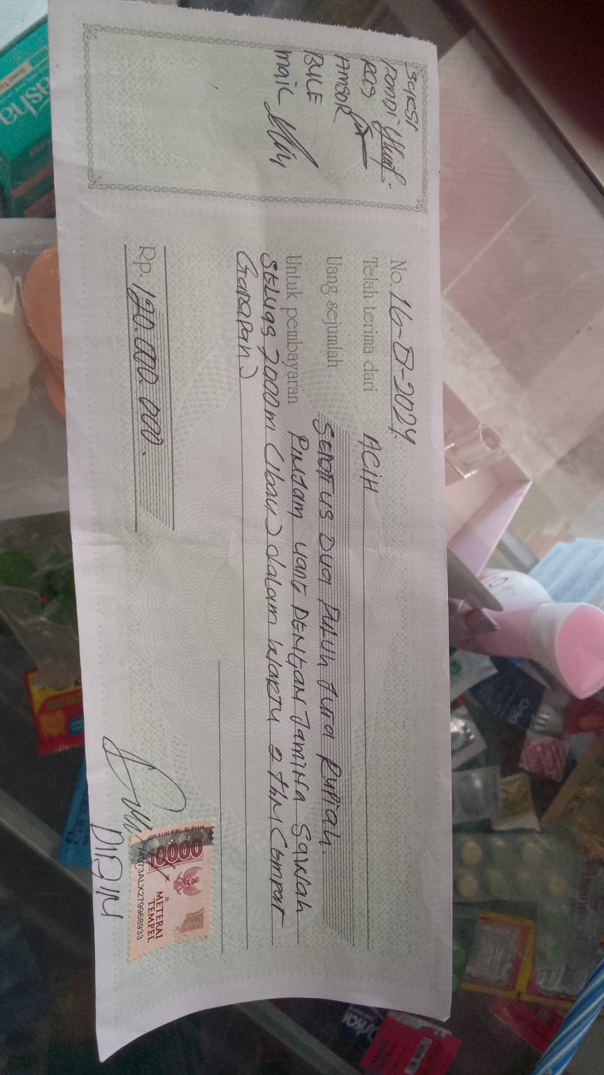 DUGAAN PENIPUAN GADAI SAWAH FIKTIF RP120 JUTA: IBU ACIH RESMI LAPORKAN KE POLRES SUBANG