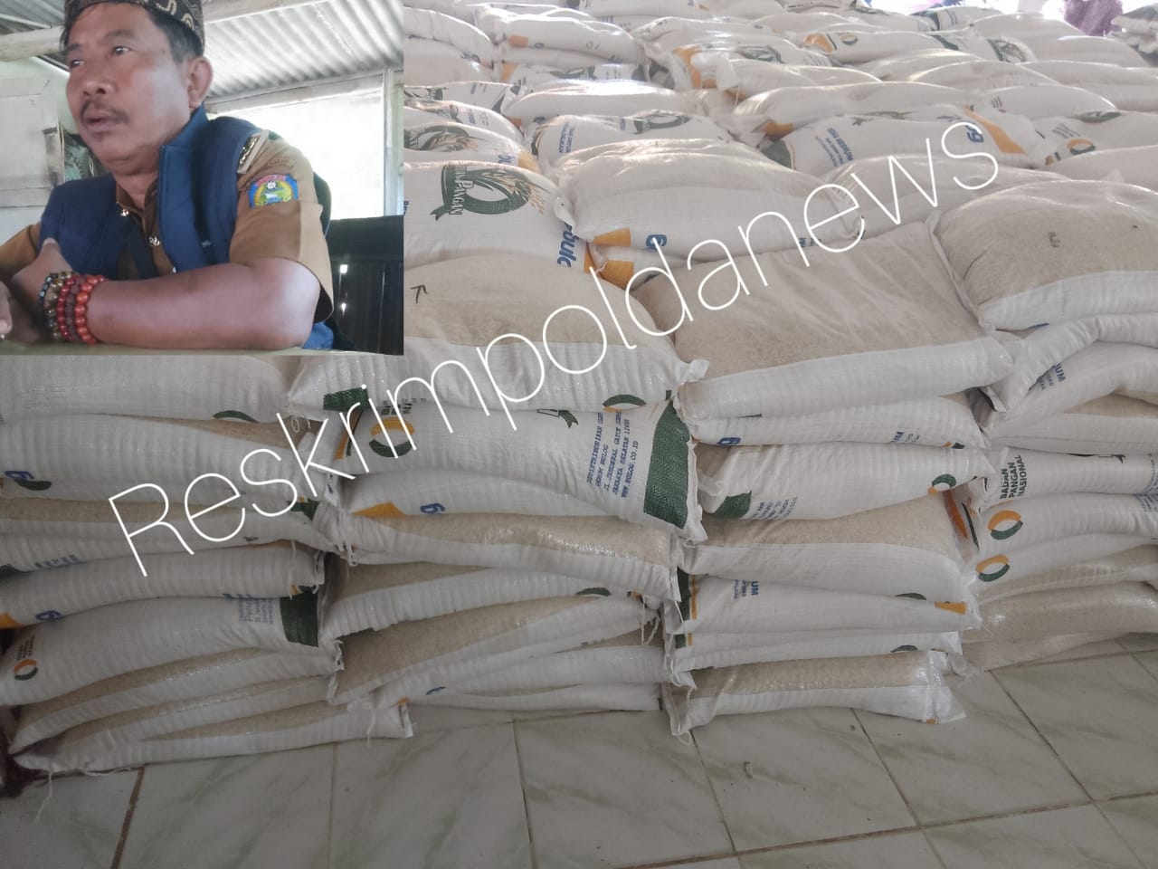 Pemdes Muntur Salurkan Bantuan Sosial Pangan Beras Pemerintah Alokasi Bulan Juni-Juli tahun 2025 Berjalan Lancar