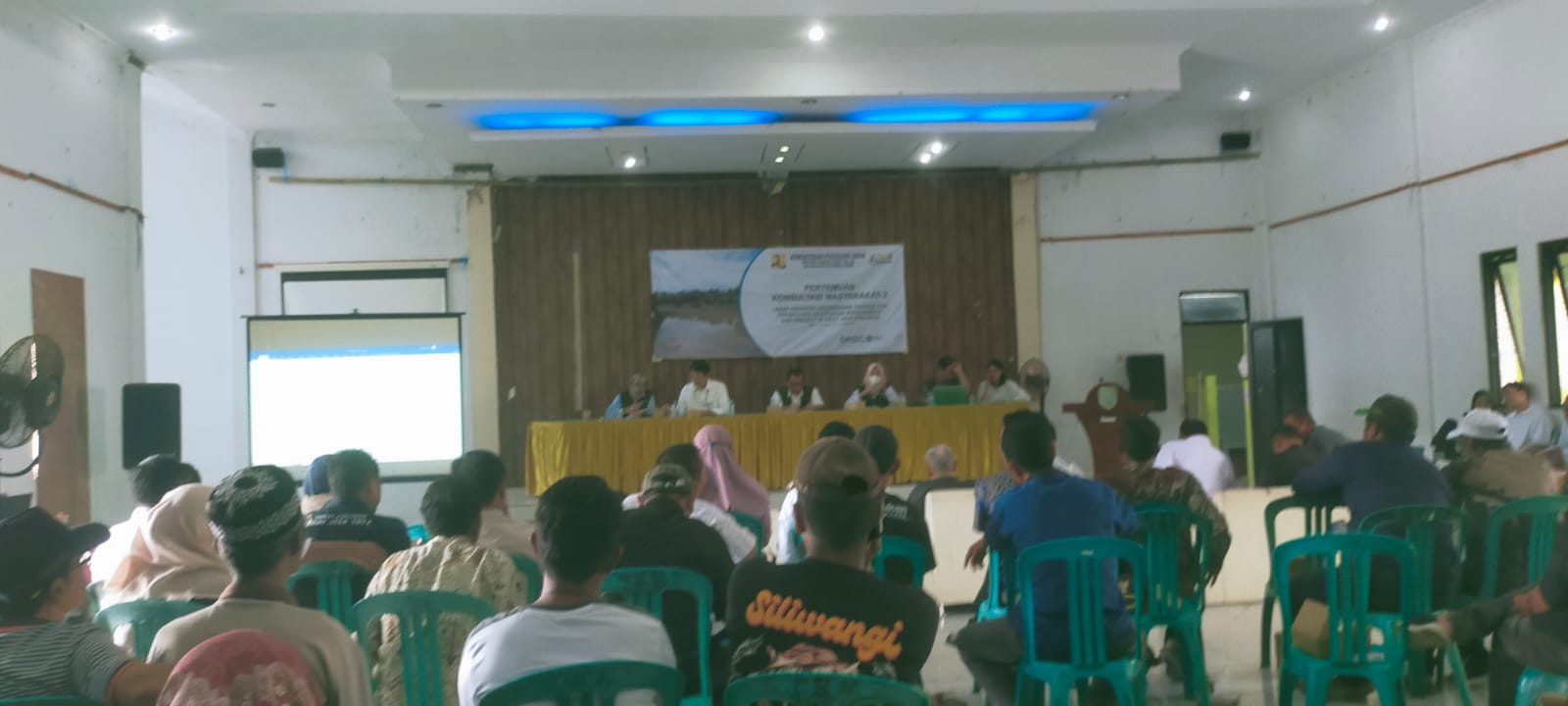 PERTEMUAN KONSULTASI MASYARAKAT (PKM II),”Warga Dukung Pembangunan Tanggul DAS Cipungara
