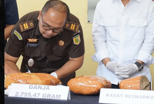 Perangi Narkoba Tanpa Kompromi, Polres Metro Bekasi Musnahkan Hampir 3 Kg Ganja: Komitmen Tegas Lindungi Generasi Bangsa