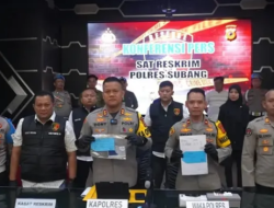 Dua Pelaku Penggelapan Ratusan Juta Rupiah Diamankan Satreskrim Polres Subang – 1.000 Tabung LPG 3 Kg Raib Digelapkan