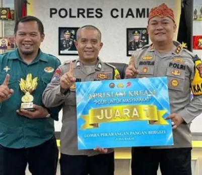 Desa Jalatrang Raih Juara Pertama Lomba P2B Tingkat Mabes Polri, Bukti Kemandirian Pangan Berbasis Masyarakat