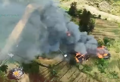 TPNPB-OPM Bakar Rumah Bupati dan Kantor Distrik di Puncak: TNI Bantah Jadikan Lokasi Sebagai Pos Militer