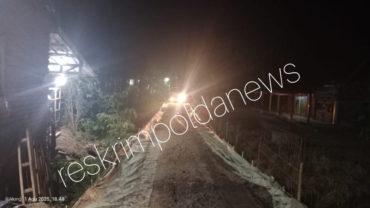 Diduga Proyek Aspirasi Langgar UU KiP di Desa Pegagan Dari DPRD Fraksi Golkar Dapil IV