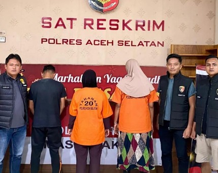 SATRESKRIM POLRES ACEH SELATAN BONGKAR PRAKTEK PERDAGANGAN ANAK DI BAWAH UMUR, BERMULA DARI PENANGKAPAN PELAKU NARKOTIKA